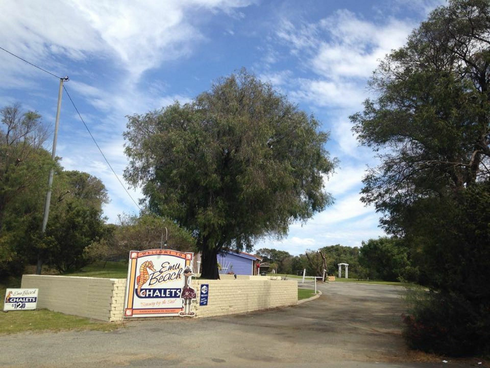 Emu Beach Chalets Albany Buitenkant foto